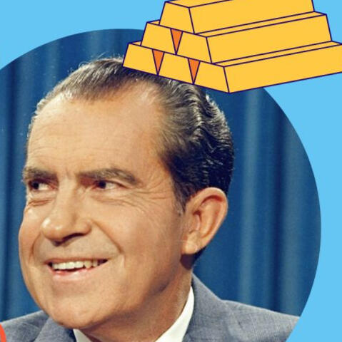 Le 15 août 1971, c’est le 𝗡𝗶𝘅𝗼𝗻 𝗦𝗵𝗼𝗰𝗸. 😱 Tout bascule. Le dollar n’est plus lié à l’or, il devient une 𝗺𝗼𝗻𝗻𝗮𝗶𝗲 𝗳𝗶𝗱𝘂𝗰𝗶𝗮𝗶𝗿𝗲.